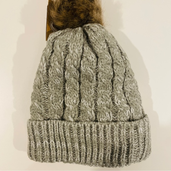 Just Cozy Lined Pom Pom Wool Winter Hat - Picture 5 of 11